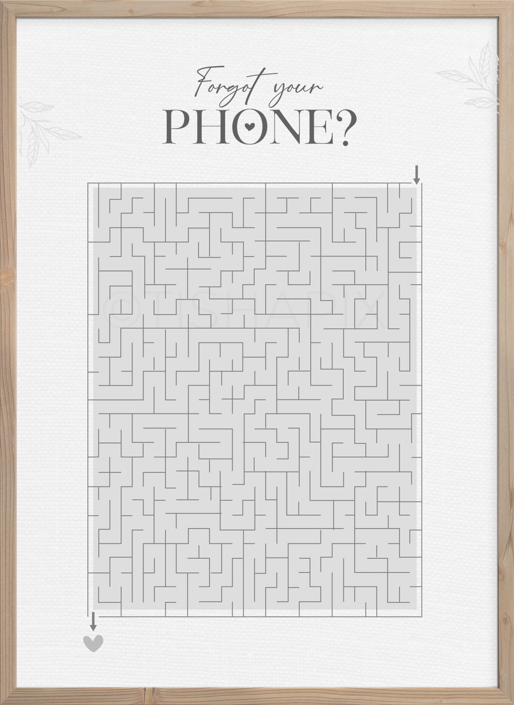 Forgot Your Phone? - Maze
