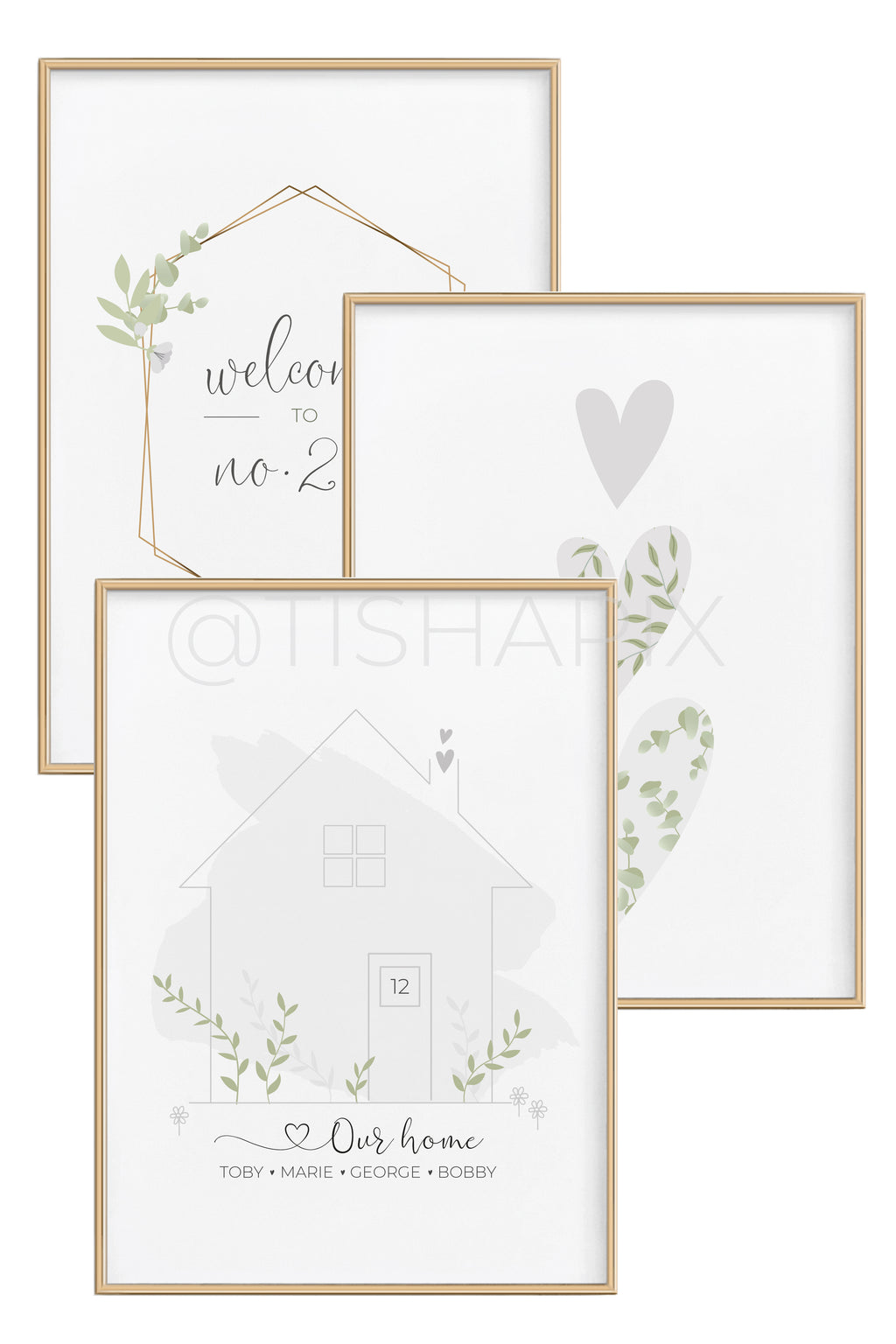 Our Home (Set of 3)