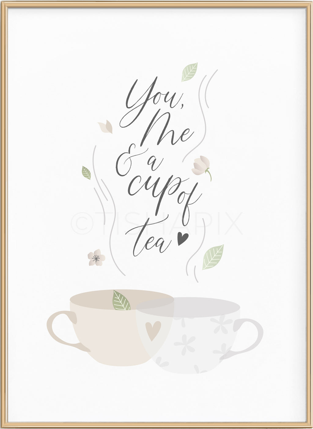 You, Me And A Cup Of Tea/Coffee