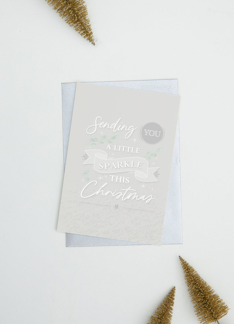 *CLEARANCE* A Little Sparkle Christmas Card